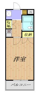 グラマシー若林　 304号室 間取り