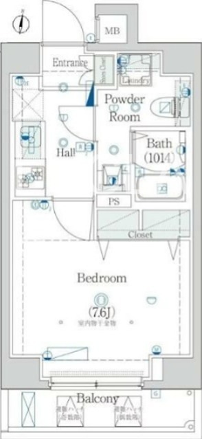 ＨＹ’ｓ　中村橋 503号室 間取り