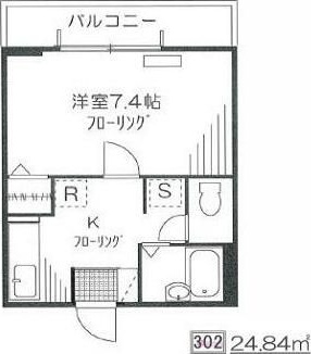 アチェーロ中村橋 間取り図