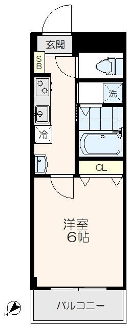 メゾン江古田 間取り図