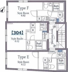 ラフィーネ音羽 間取り図
