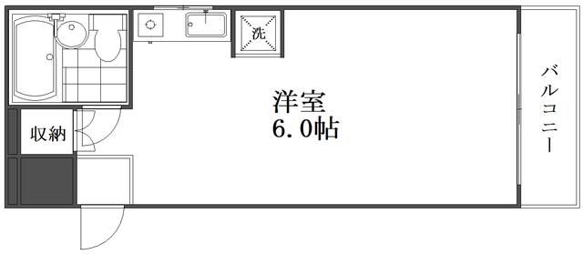 セザール祐天寺 間取り図
