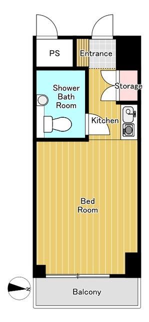 ライオンズマンション西小岩第三 間取り図