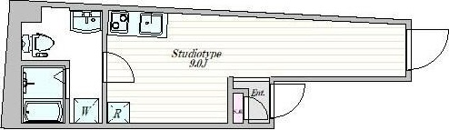ザ・クラスアーバンス水道橋本郷 402号室 間取り