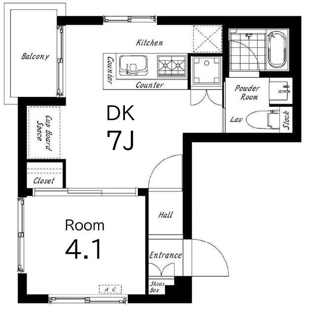 サンセイハイム代々木 301号室 間取り