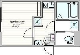 ザ・クラスアーバンス早稲田南 402号室 間取り