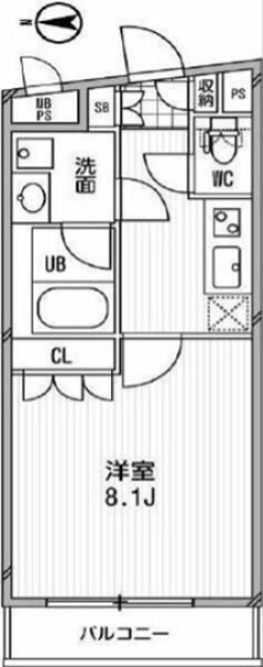 アーデン北沢 305号室 間取り