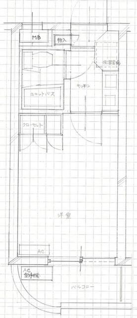 ラ・レジダンス・ド・パンデュール 106号室 間取り