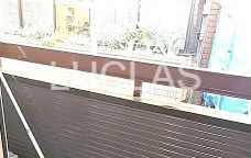 シンビジュームハウス ベランダ