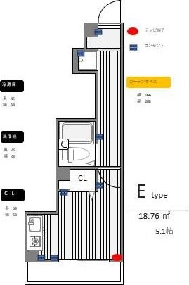 Ｈｉｌｌｔｏｐ　Ｂ 102号室 間取り