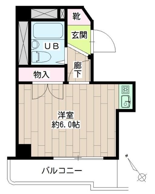 エスパッソ綾瀬 0403号室 間取り