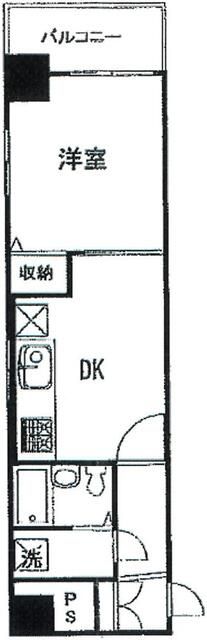リモージュ南台 503号室 間取り