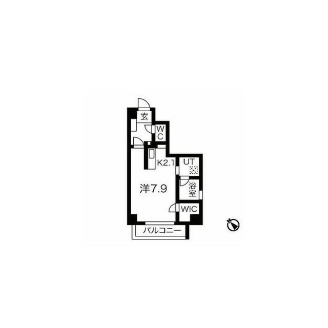 グリューネ白山 301号室 間取り