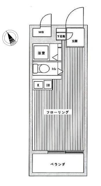 東長崎センチュリー２１ 302号室 間取り