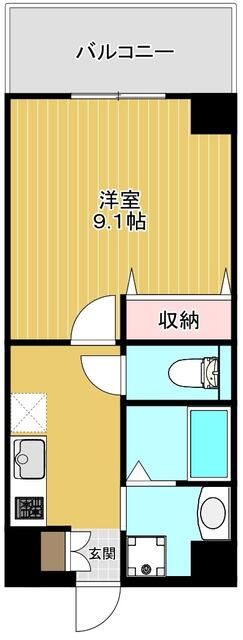 サンコウハイム 603号室 間取り