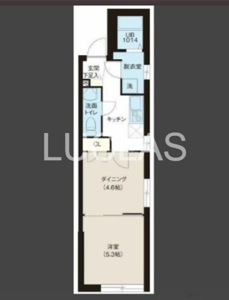 レピュア池袋本町レジデンスＷＥＳＴ 301号室 間取り