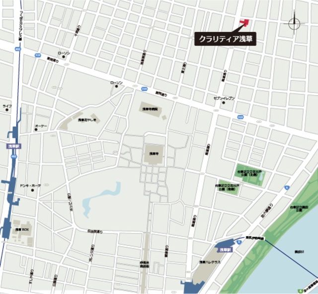 クラリティア浅草 ベランダ