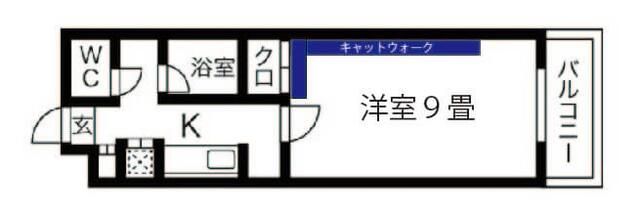 カサベルデ光が丘 103号室 間取り