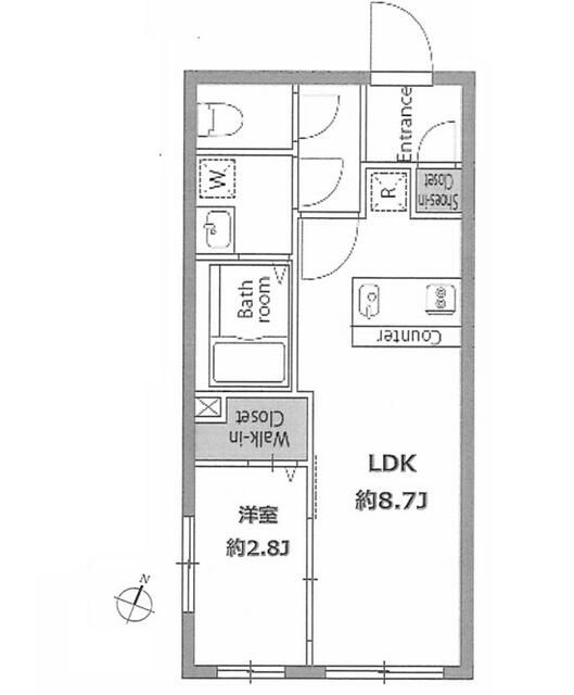 プライムブリス文京春日 501号室 間取り
