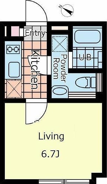 ＰＡＳＥＯ西新宿五丁目Ⅰ 301号室 間取り
