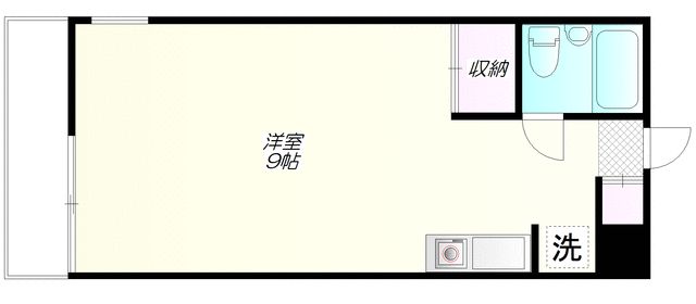 リズ松が丘 305号室 間取り