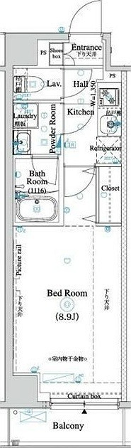 ＡＲＫＭＡＲＫ池袋本町 209号室 間取り