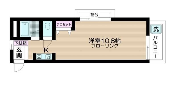 アクネス大泉 301号室 間取り