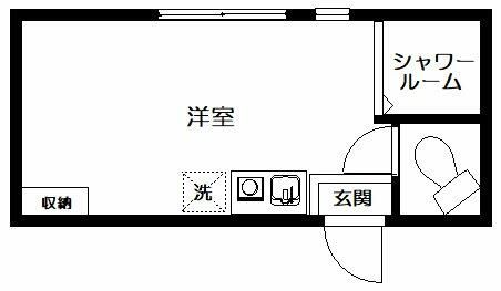 アーバンプレイス早稲田Ⅵ 101号室 間取り