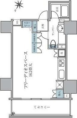 朝日メトロステージ西巣鴨 914号室 間取り