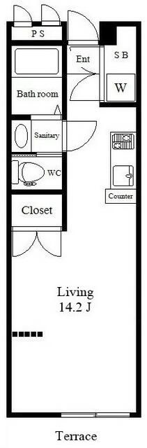 神宮前めぞぴあのＫ＆Ａ 103号室 間取り