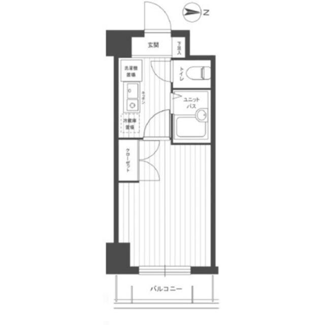 アイフェリーク中野 602号室 間取り