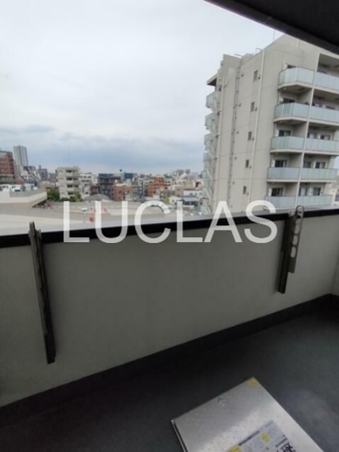 インセンス上野根岸 ベランダ