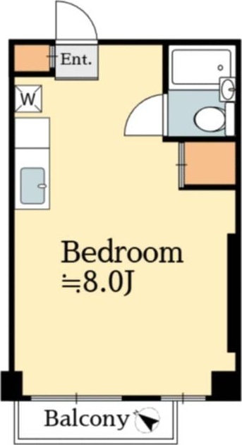 レジデンス光和１０８ 502号室 間取り