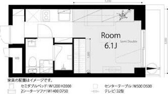ライオンズマンション代々木第二 401号室 間取り