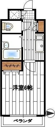 パークマンション 205号室 間取り