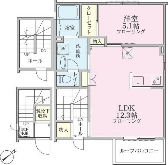 ＴＡＫＥ 3号室 間取り