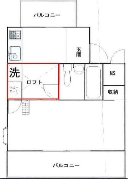 メインステージ中板橋駅前 301号室 間取り