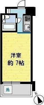 永谷ヒルプラザ六本木 間取り