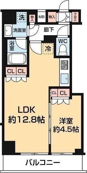 セジョリ上石神井 604号室 間取り