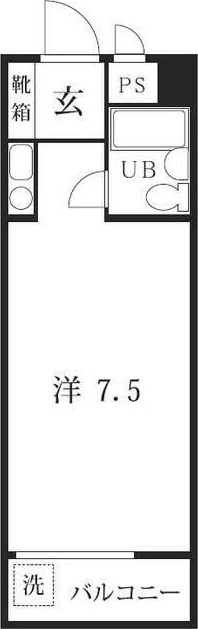 駒込Ｋ＆Ｍ 403号室 間取り