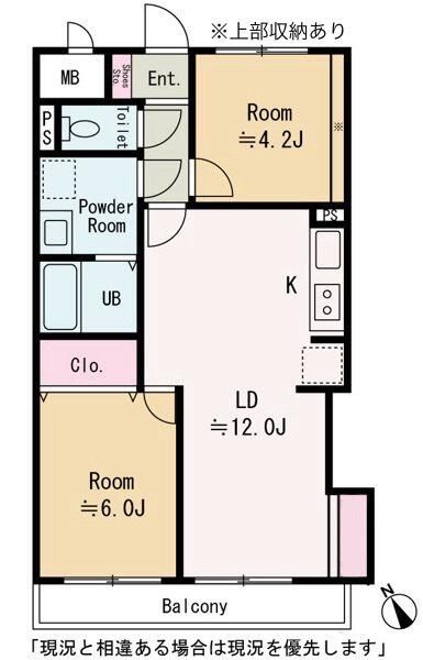 ライオンズマンション上北沢第二 202号室 間取り