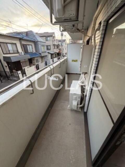 ライオンズマンション上北沢第二 ベランダ