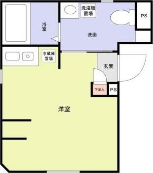カテリーナ千住大橋 502号室 間取り