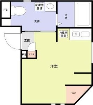 カテリーナ千住大橋 401号室 間取り