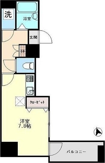 ＶＩＤＡ文京本郷 903号室 間取り