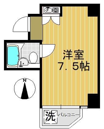 ウェルス用賀台 405号室 間取り