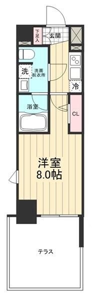ＡＺＥＳＴ光が丘 101号室 間取り