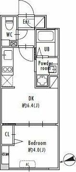プライマル大塚 103号室 間取り