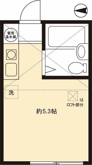 メゾン中野 205号室 間取り