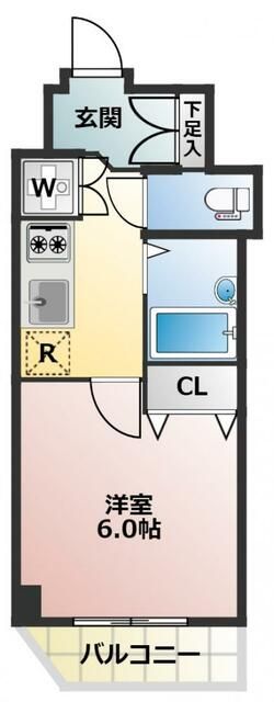 Ｖｅｒｏｎａ武蔵関Ｌｕｓｓｏ 間取り図